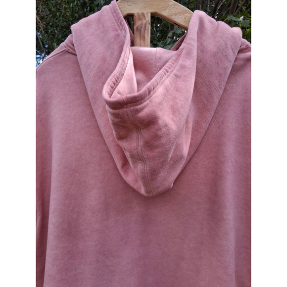 We The Free Free People For The Win Pink Mauve Oversized Hoodie Sweatshirt M - Picture 9 of 16